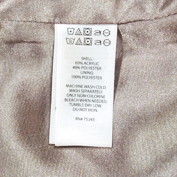 EUC Rachel Zoe Boho Ombre Faux Fur Vest Sz M Mob Wife Furry Y2K Rockstar Retro - Picture 5 of 6